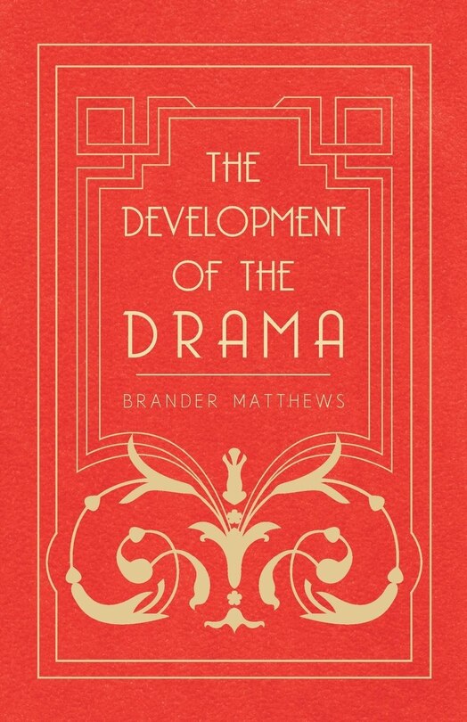 Front cover_The Development of the Drama