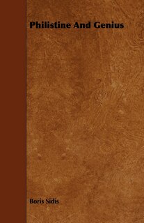 Front cover_Philistine and Genius