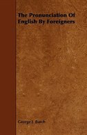 Couverture_The Pronunciation of English by Foreigners