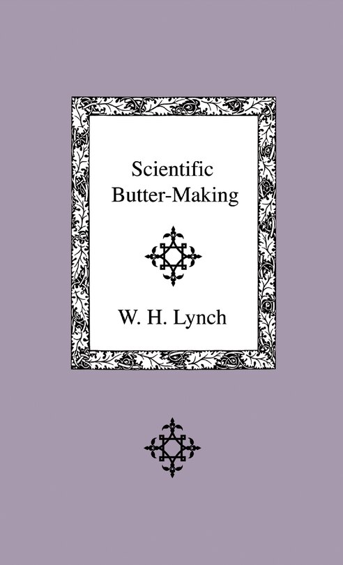 Couverture_Scientific Butter-Making