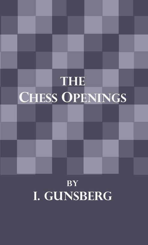 Couverture_The Chess Openings