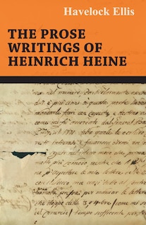 Front cover_The Prose Writings of Heinrich Heine