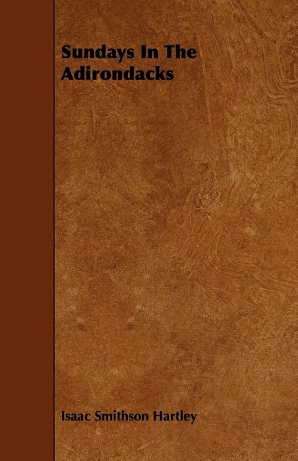 Front cover_Sundays In The Adirondacks