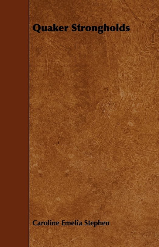 Front cover_Quaker Strongholds