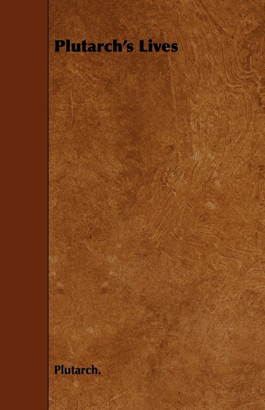 Front cover_Plutarch's Lives