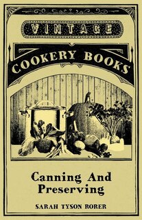 Front cover_Canning And Preserving