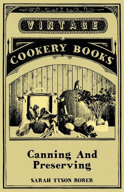 Front cover_Canning And Preserving