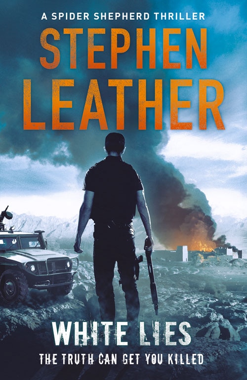 Front cover_White Lies: The 11th Spider Shepherd Thriller