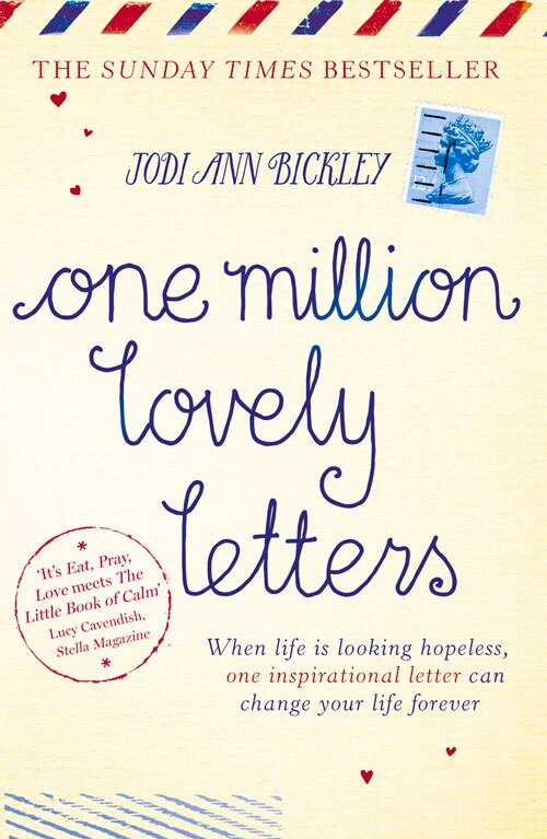Front cover_One Million Lovely Letters: When Life Is Looking Hopeless, One Inspirational Letter Can Change Your Life Forever