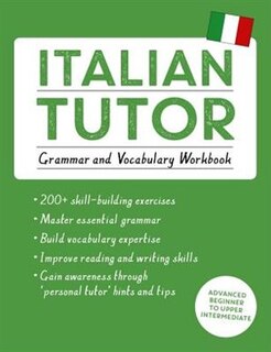 Front cover_Italian Tutor: Grammar And Vocabulary Workbook (learn Italian With Teach Yourself)