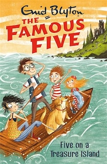 Front cover_Famous Five: Five On A Treasure Island