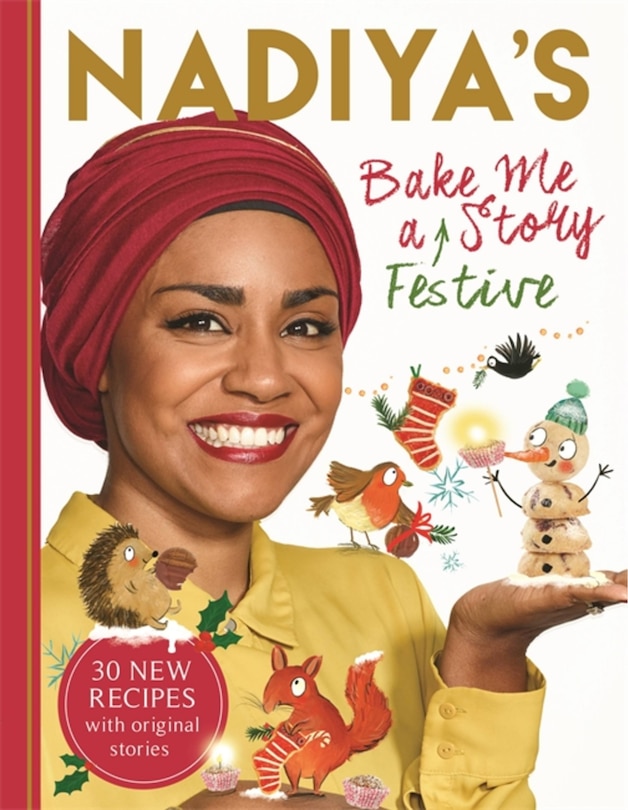 Couverture_Nadiya's Bake Me A Festive Story
