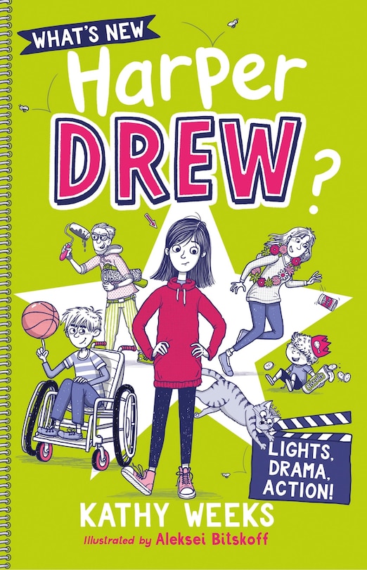 Couverture_What's New, Harper Drew?: Lights, Drama, Action!