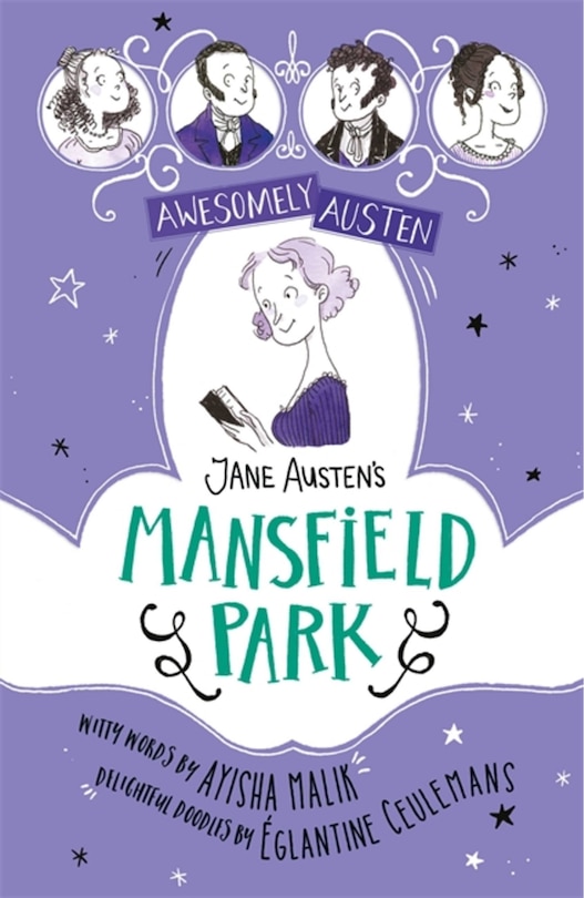 Front cover_Awesomely Austen - Illustrated and Retold: Jane Austen's Mansfield Park