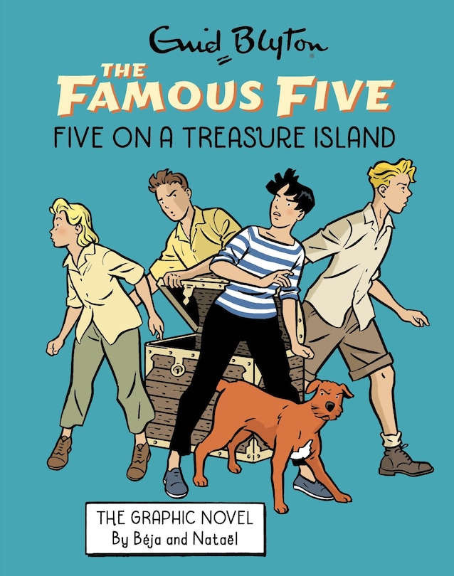 Front cover_Famous Five Graphic Novel: Five on a Treasure Island