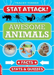 Couverture_EDGE: Stat Attack: Awesome Animals: Facts, Stats and Quizzes