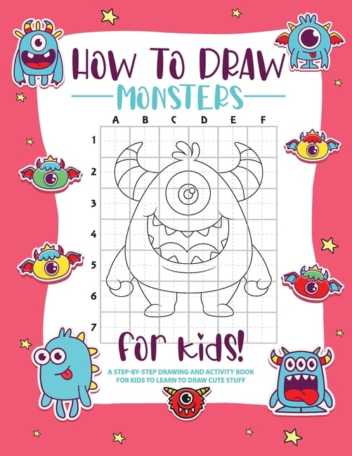 Front cover_How to Draw Monsters