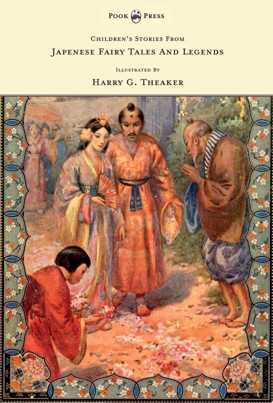 Couverture_Children's Stories From Japanese Fairy Tales & Legends - Illustrated by Harry G. Theaker