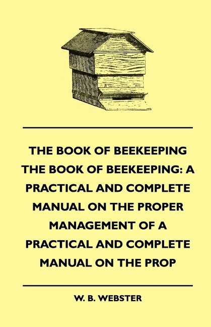 Front cover_The Book of Bee-keeping