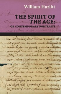 Front cover_The Spirit of the Age