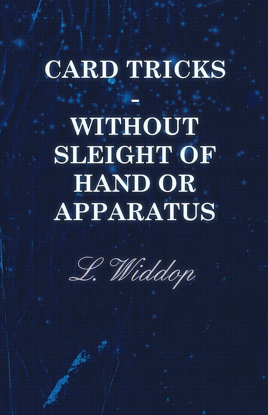Front cover_Card Tricks - Without Sleight of Hand or Apparatus