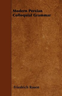 Front cover_Modern Persian Colloquial Grammar
