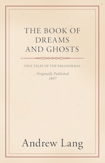 Front cover_The Book of Dreams and Ghosts