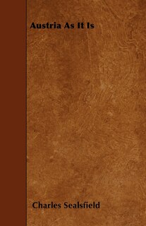 Front cover_Austria As It Is