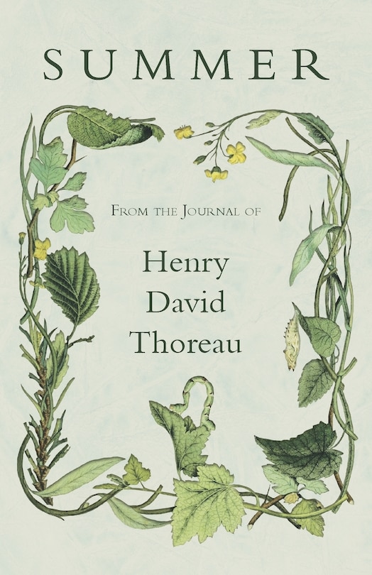 Couverture_Summer - From the Journal of Henry David Thoreau