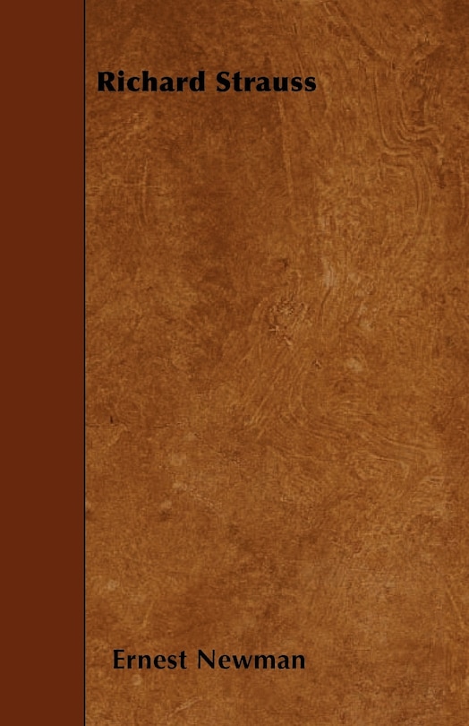 Front cover_Richard Strauss