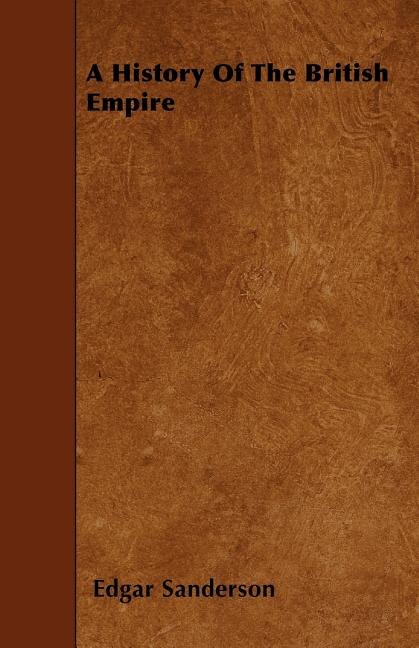 Couverture_A History Of The British Empire