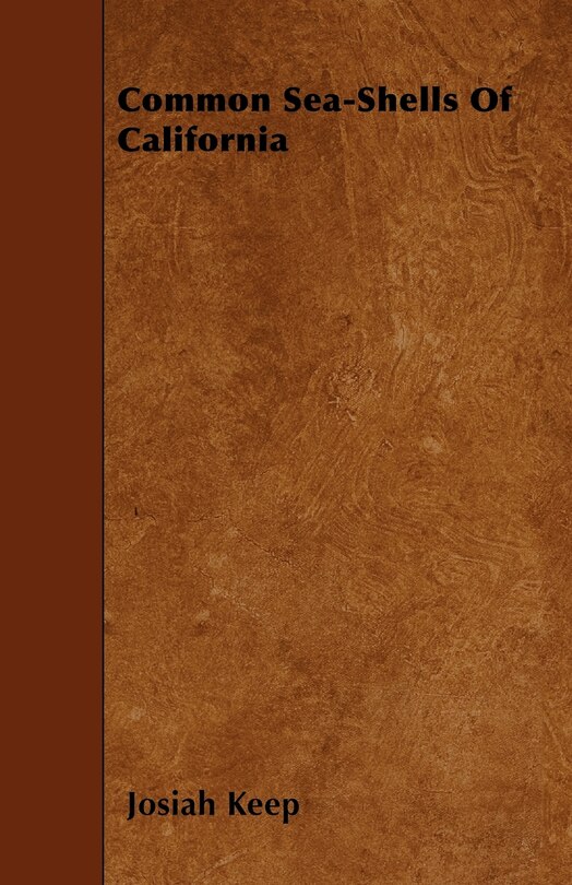 Front cover_Common Sea-Shells Of California