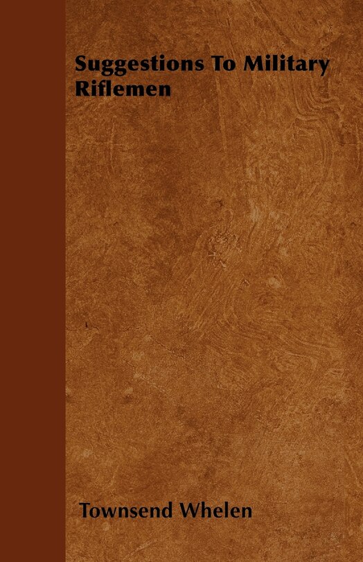 Couverture_Suggestions to Military Riflemen