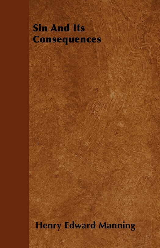 Front cover_Sin And Its Consequences