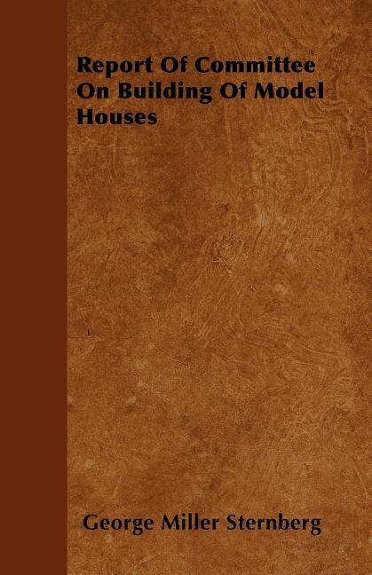 Report Of Committee On Building Of Model Houses