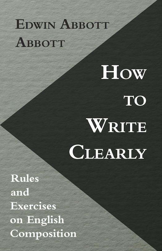 Couverture_How to Write Clearly; Rules and Exercises on English Composition
