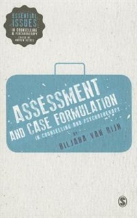 Front cover_Assessment And Case Formulation In Counselling And Psychotherapy