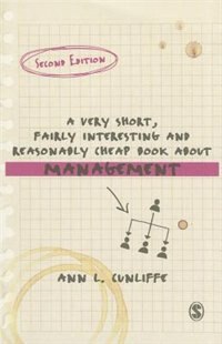 Front cover_A Very Short, Fairly Interesting And Reasonably Cheap Book About Management