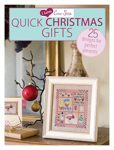 Front cover_I Love Cross Stitch - Quick Christmas Gifts