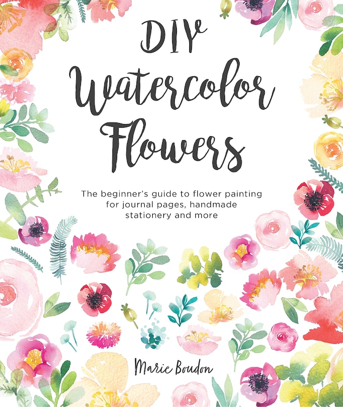 Front cover_DIY Watercolor Flowers