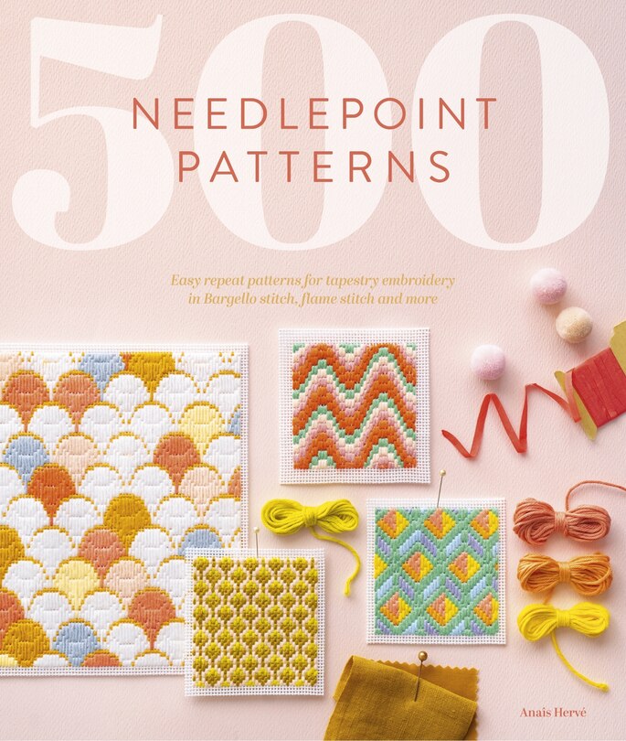 Front cover_500 Needlepoint Patterns