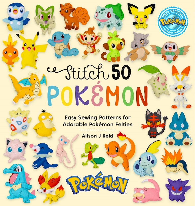 Front cover_Stitch 50 Pokémon