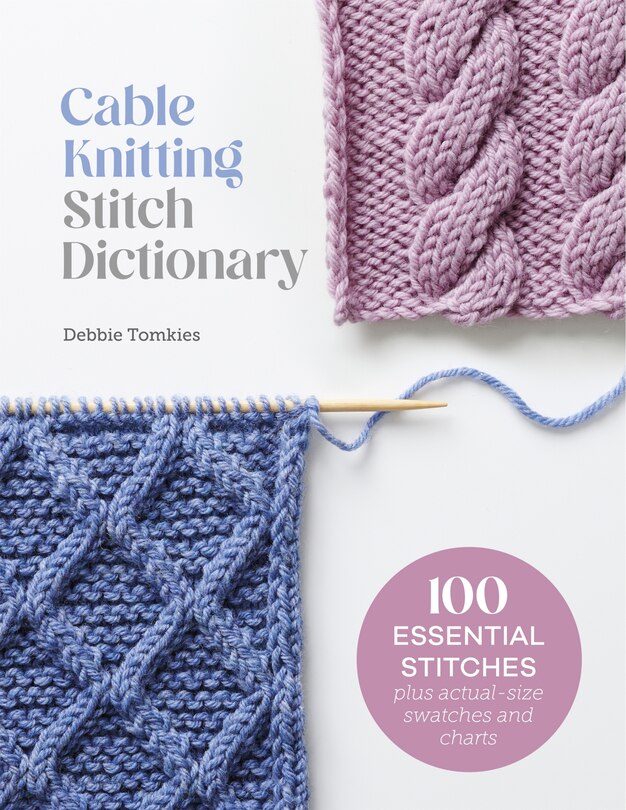 Front cover_Cable Knitting Stitch Dictionary