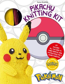 Front cover_Pokemon Knitting Pikachu Kit