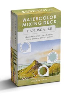 Front cover_Watercolor Mixing Deck: Landscapes