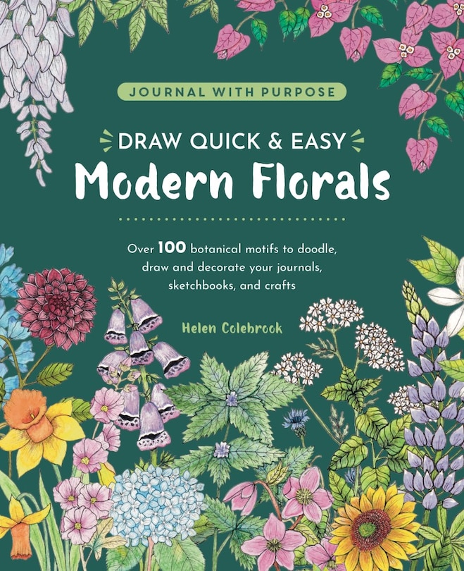 Couverture_Journal with Purpose - Draw Quick & Easy Modern Florals