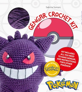 Front cover_Pokemon Crochet Gengar Kit