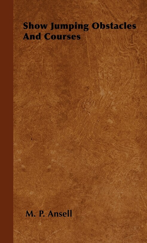 Couverture_Show Jumping Obstacles And Courses