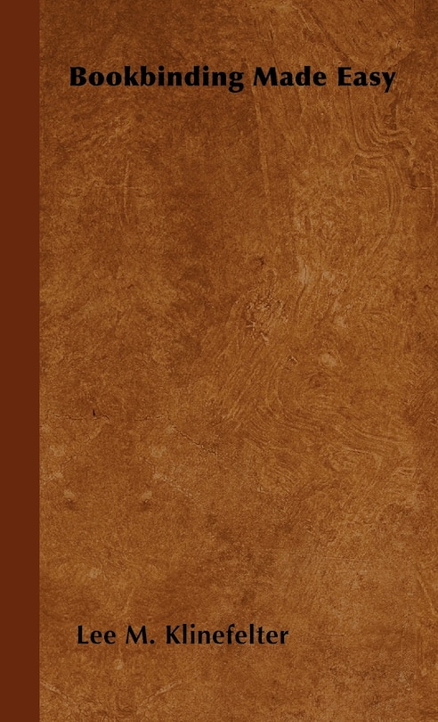 Front cover_Bookbinding Made Easy