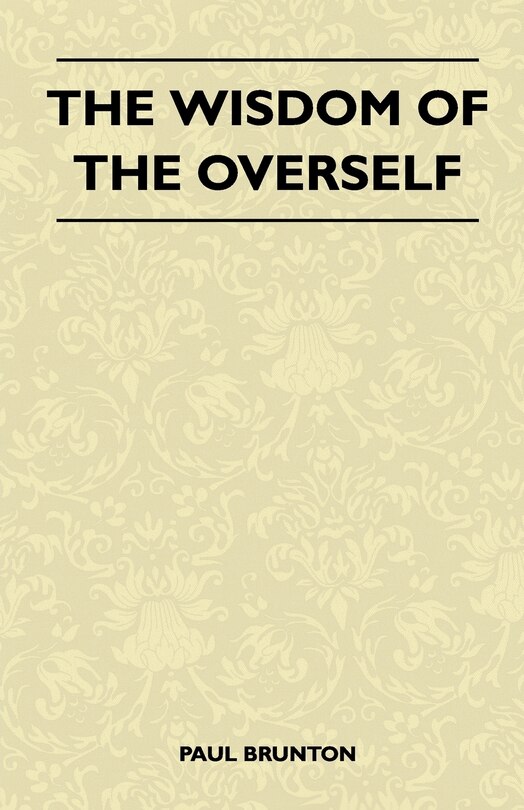 Front cover_The Wisdom Of The Overself